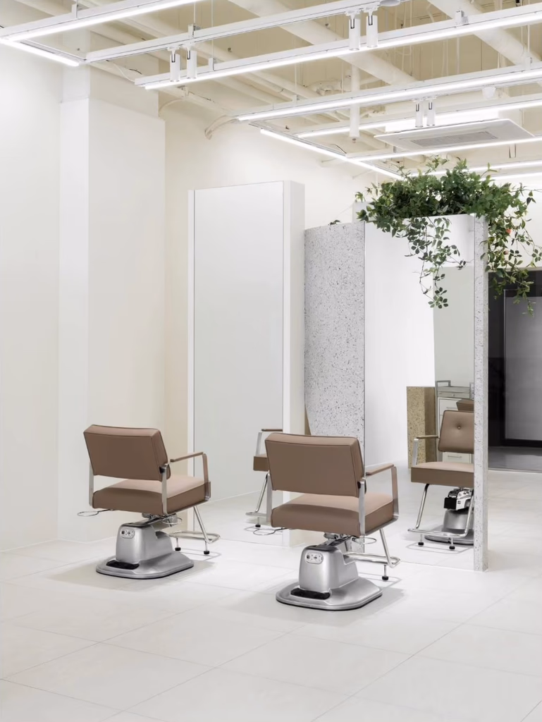 Interior of Lagom Hair Studio